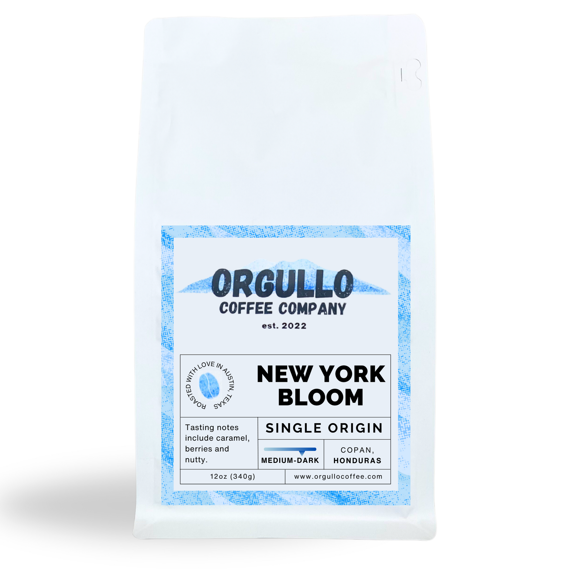 New York Bloom coffee bag