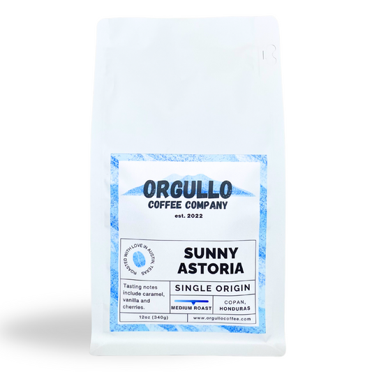 Sunny Astoria coffee bag
